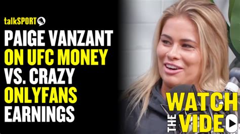 only fans paige van zant|Paige VanZant recalls moment she told husband。